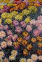 Monet, Claude Oscar - Bed of Chrysanthemums